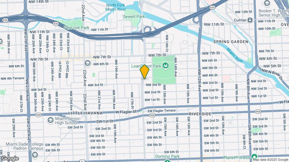 329 NW 17th Ave Map and Location Details