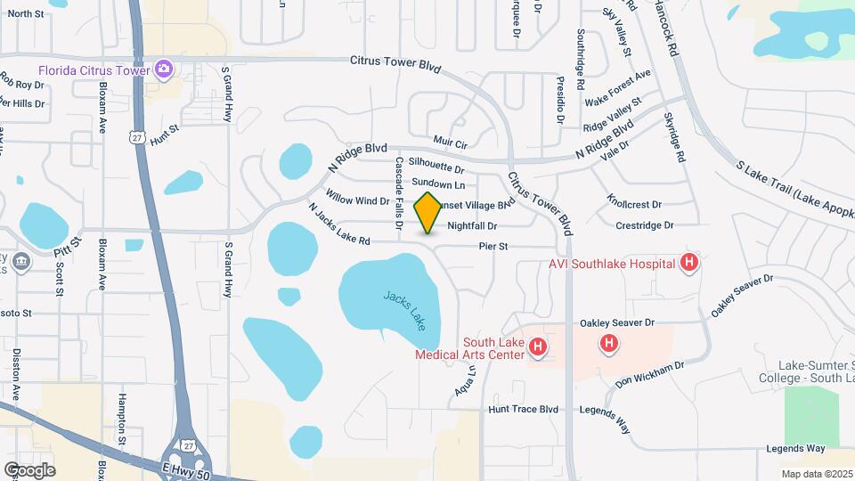 813 N Jacks Lake Rd Map and Location Details
