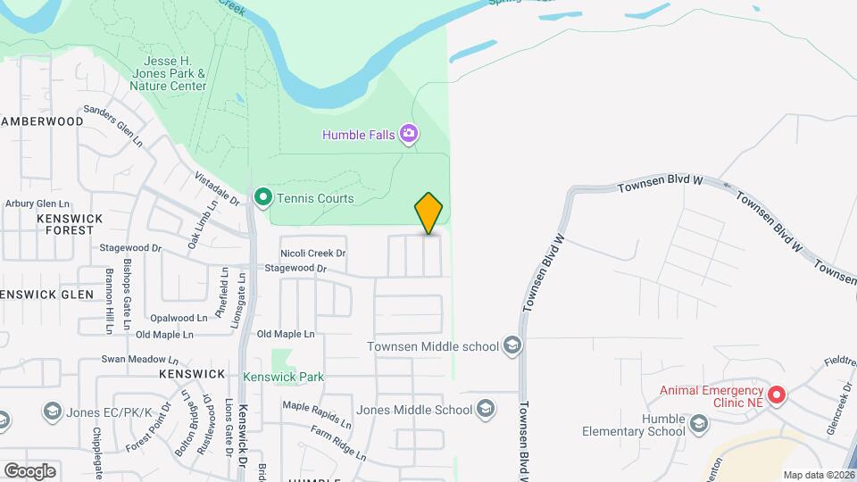 20538 Faith Millstream Dr Map and Location Details