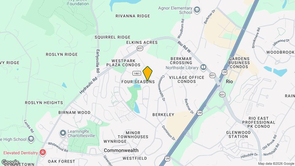 110 Woodlake Dr Map and Location Details