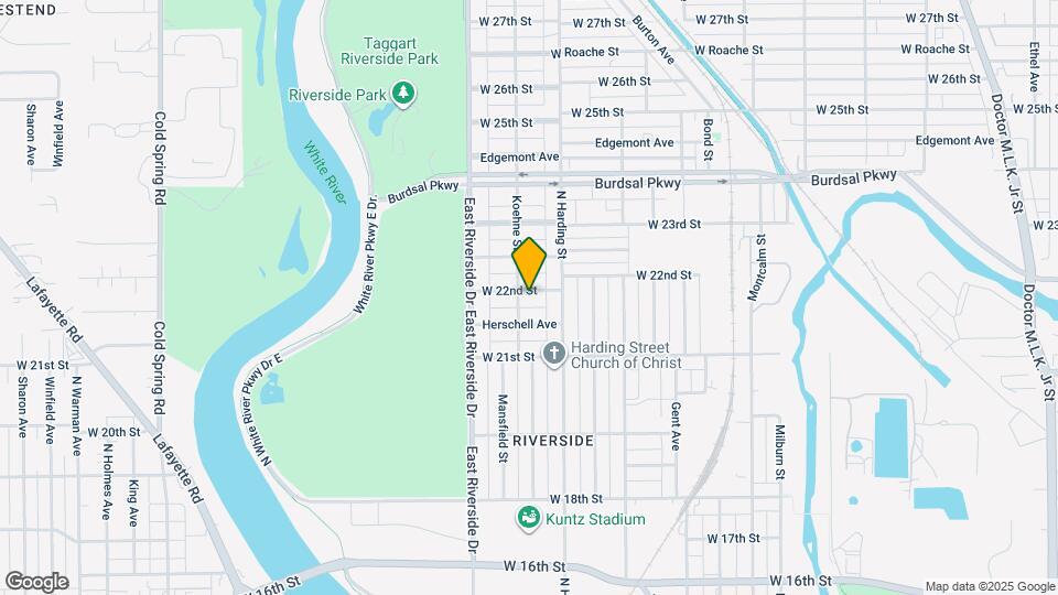 1431 W 22nd St Map and Location Details
