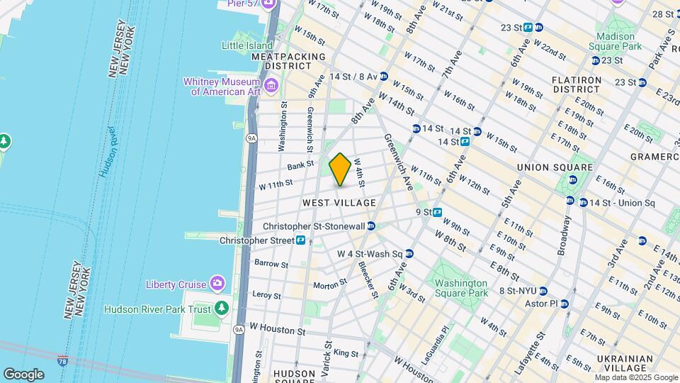 381 BLEECKER St Map and Location Details
