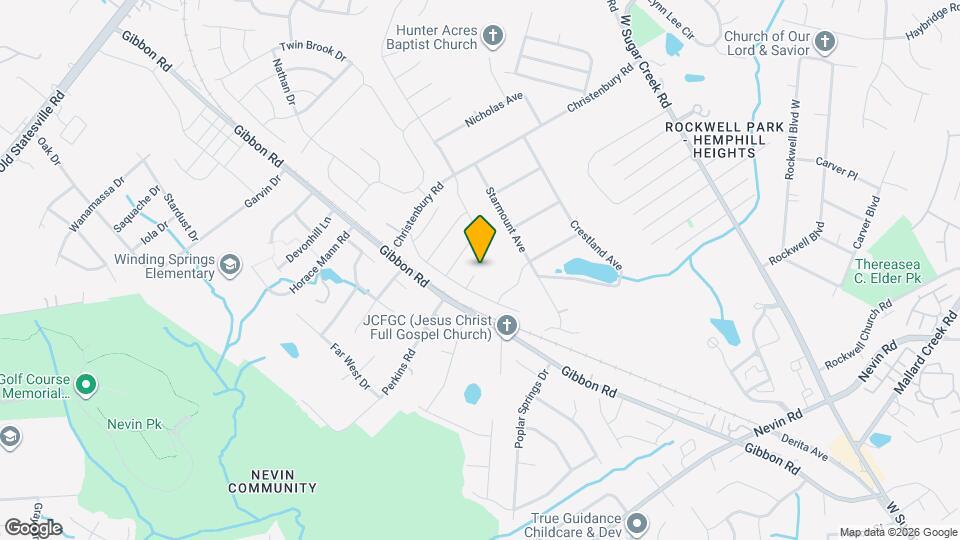 5526 Black Fox Ct Map and Location Details