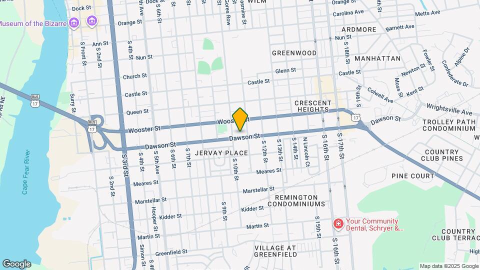 1009 Dawson St Mapa y Detalles de la Ubicación