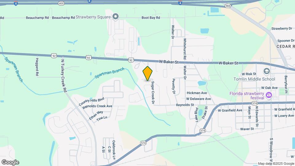 3806 Creek Way Ct Map and Location Details