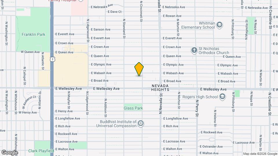 723 E Broad Ave Map and Location Details