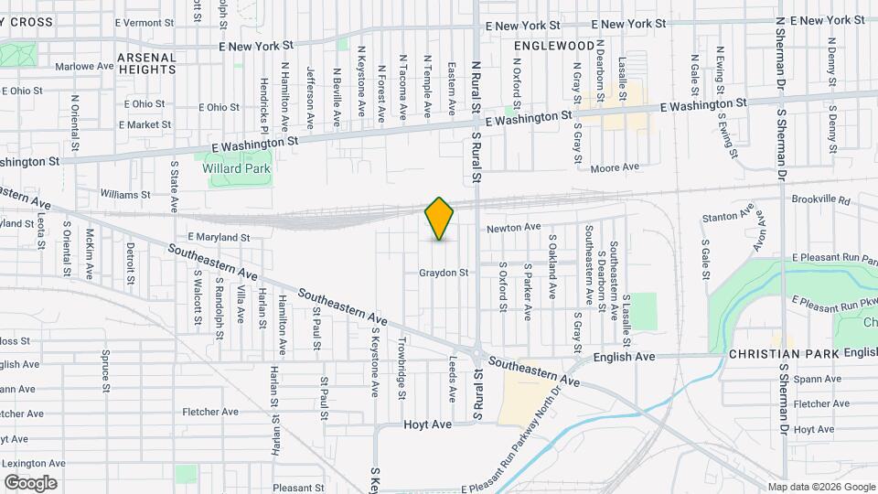 241 S Temple Ave Map and Location Details