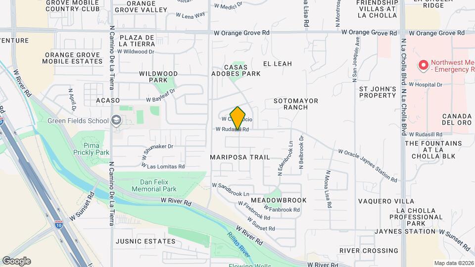 2790 W Checkerspot Dr Map and Location Details