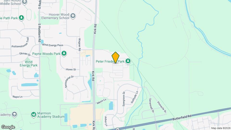 1627 Sager Way Map and Location Details