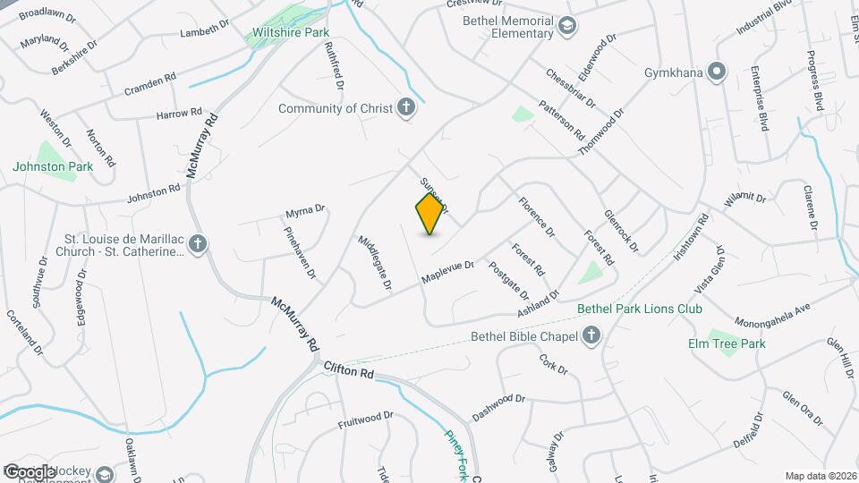 3562 Forest Rd Map and Location Details