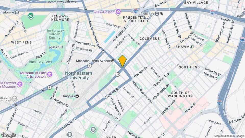 453 Massachusetts Ave Map and Location Details