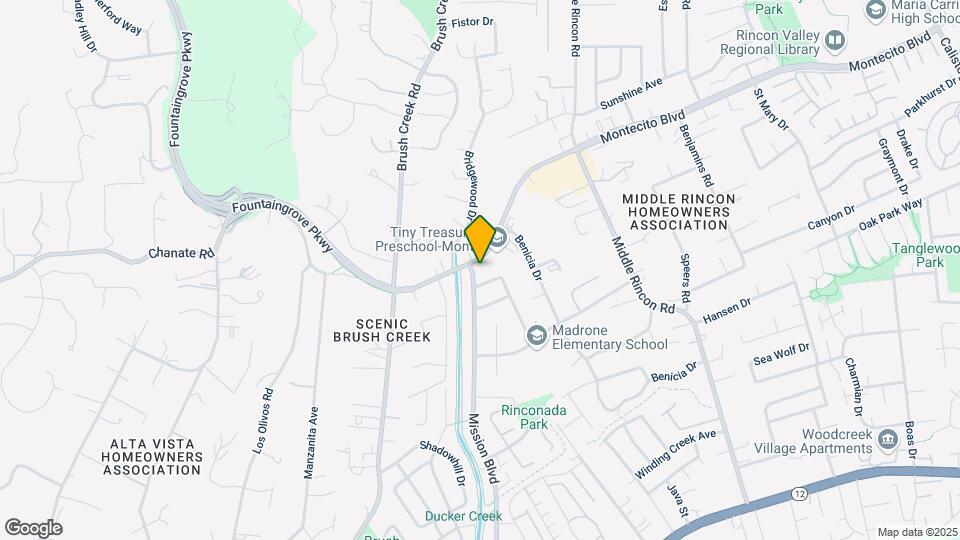 2244 Mission Blvd Mapa y Detalles de la Ubicación