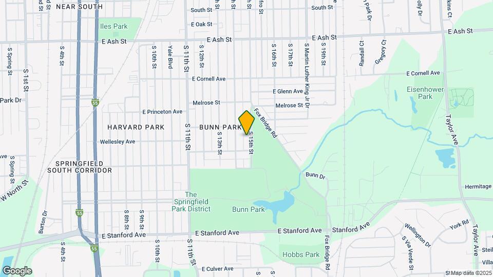 2421 S 15th St Map and Location Details