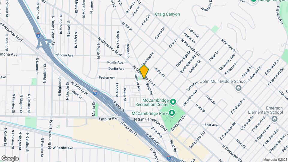 1913 Scott Rd Mapa y Detalles de la Ubicación