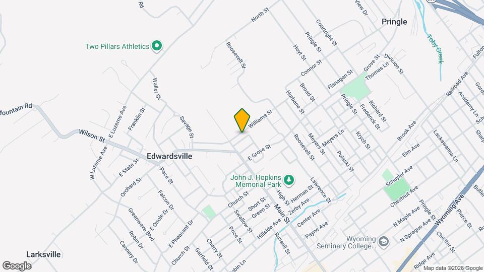 15 Williams St, Unit #1 Map and Location Details