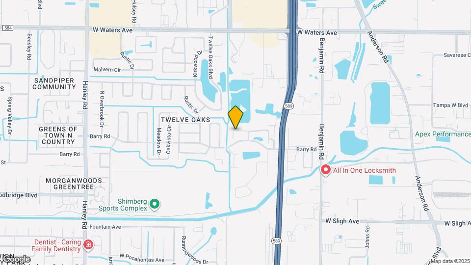 6246 Oak Cluster Cir Map and Location Details