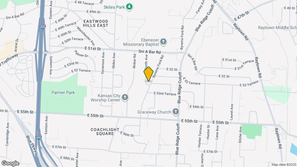 5240 Byrams Ford Rd Map and Location Details