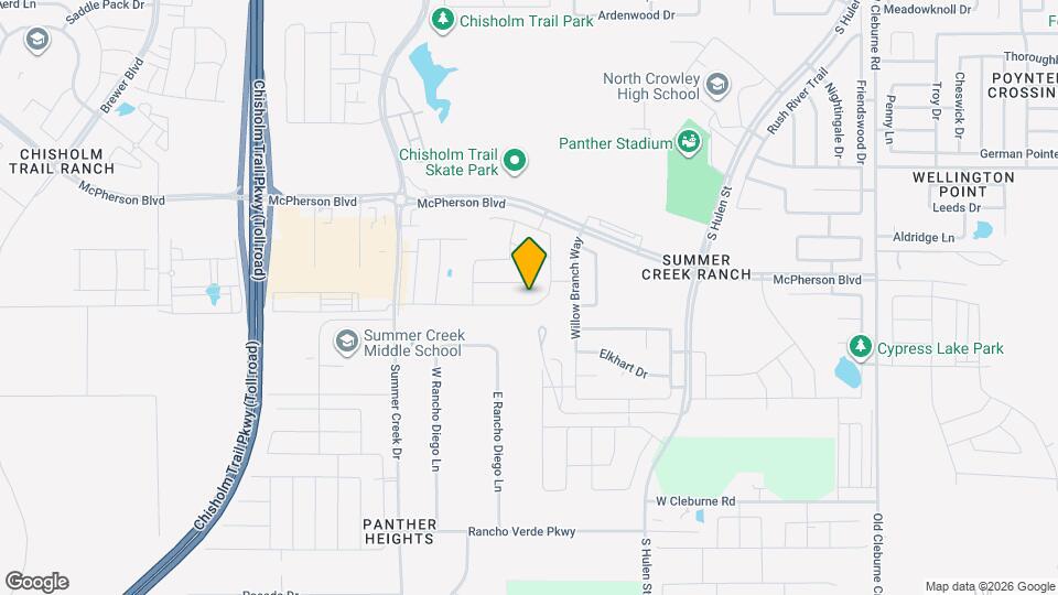 5104 Beautyberry Dr Map and Location Details