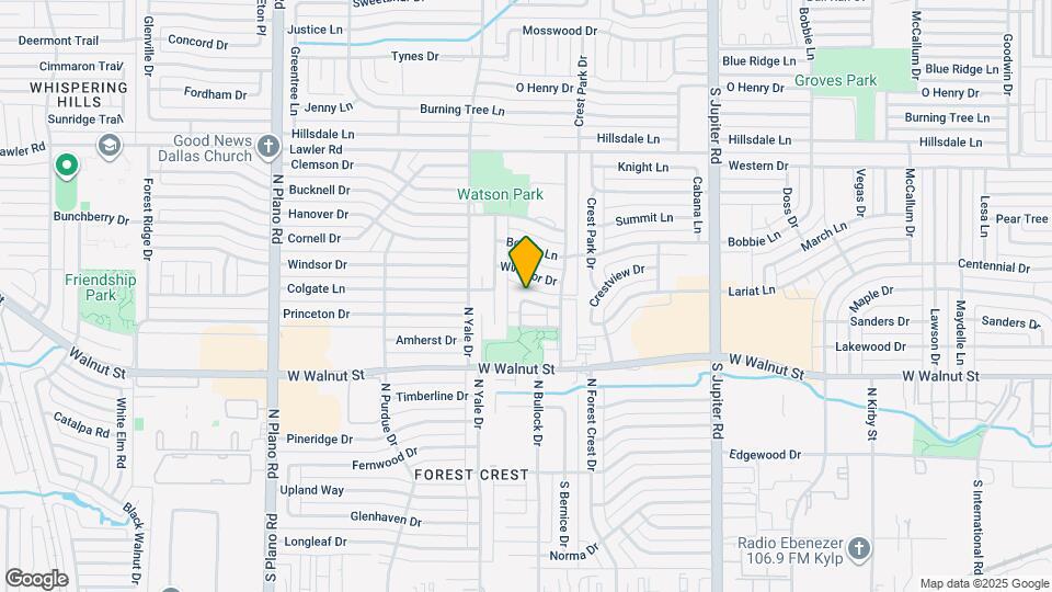 4010 Walnut Park Cir Map and Location Details