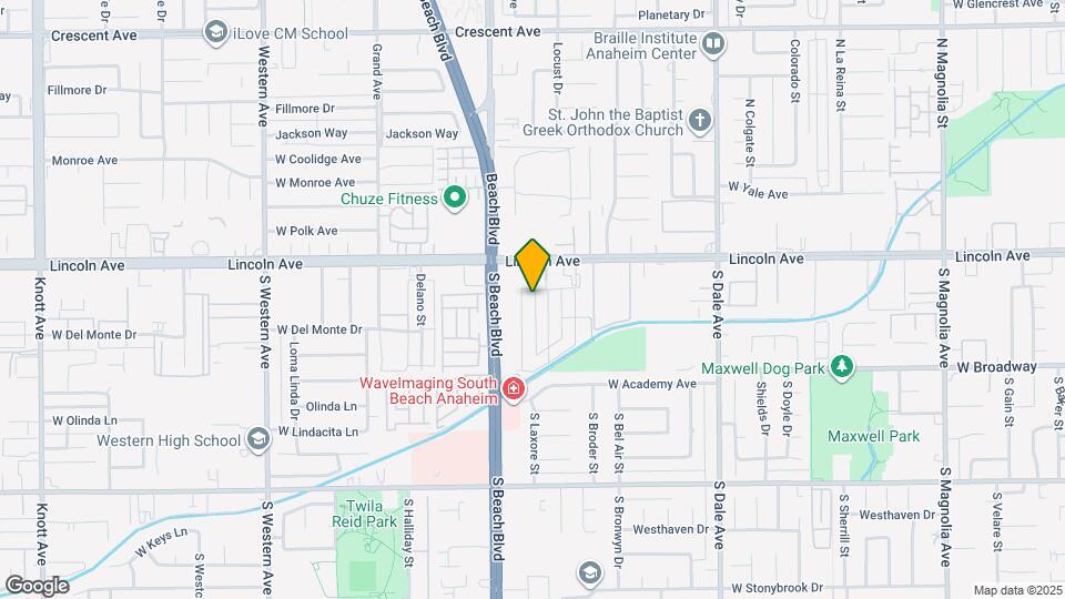 109 S Laxore St Map and Location Details