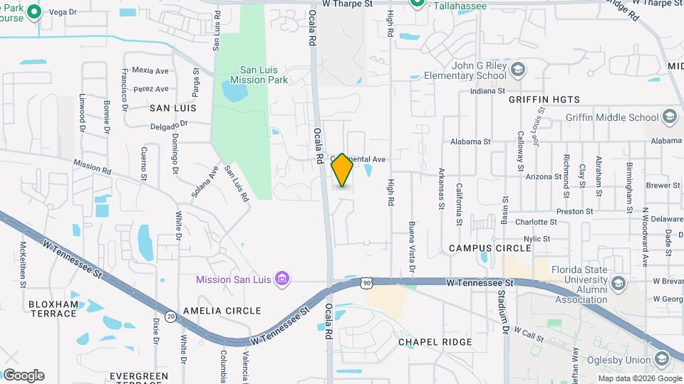 1075 Ocala Rd Mapa y Detalles de la Ubicación
