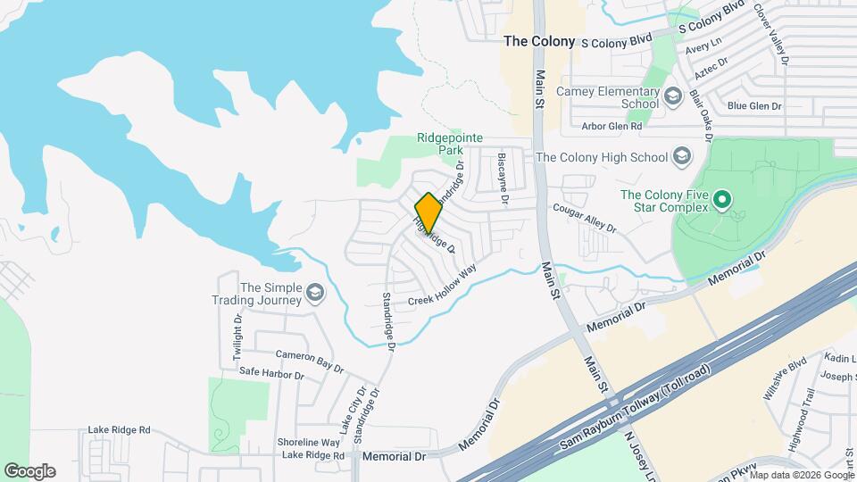 4521 Highridge Dr Map and Location Details