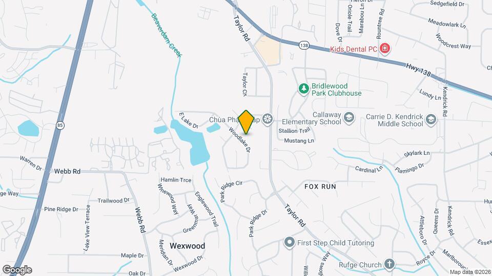 8010 Woodlake Dr Map and Location Details