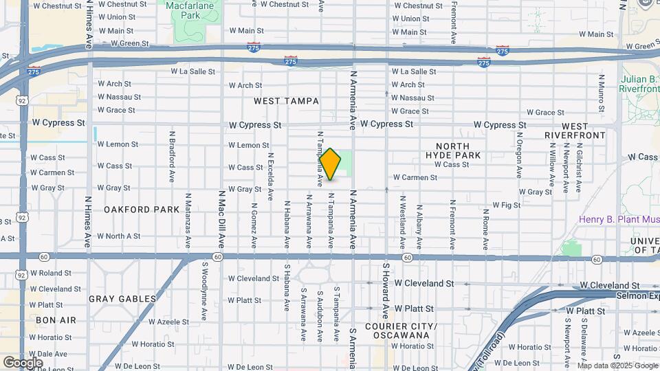 2501 W Gray St Map and Location Details