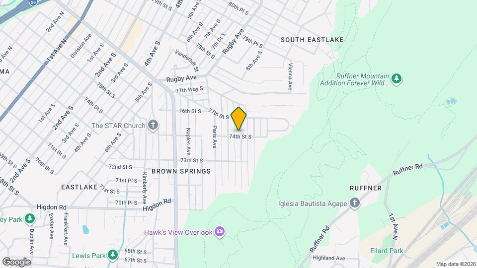 7400 Rome Ave Mapa y Detalles de la Ubicación