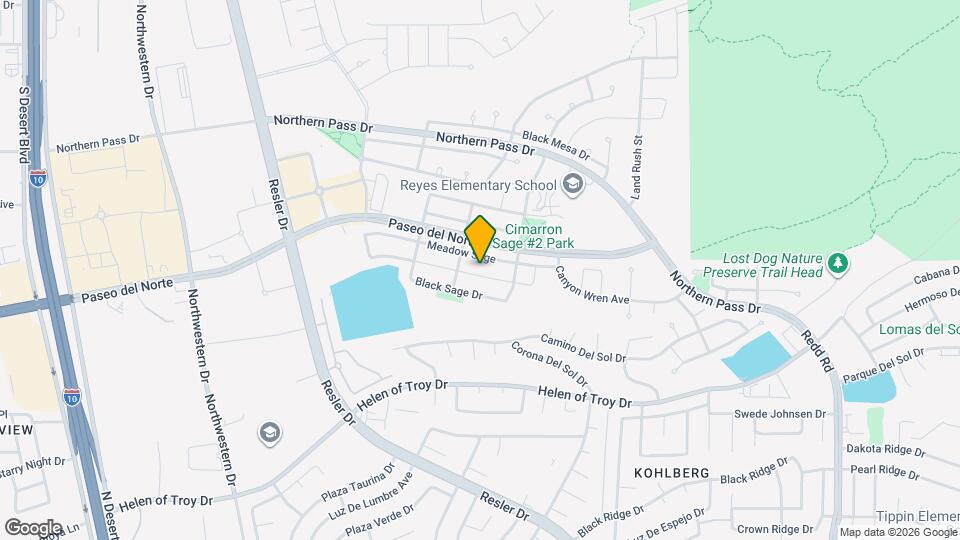 7341 Autumn Sage Dr Map and Location Details