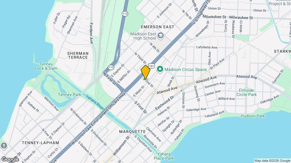24 S 2nd St, Unit #1 Mapa y Detalles de la Ubicación
