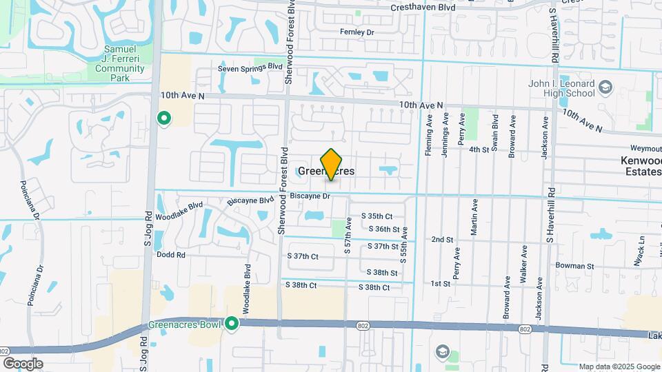 3624 La Aires Ct Map and Location Details