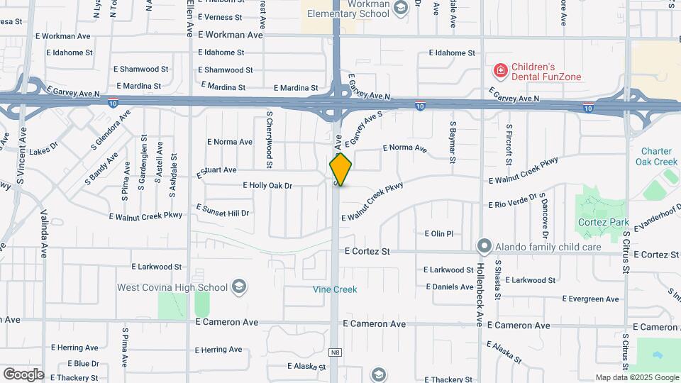 1804 E Holly Oak Dr Map and Location Details