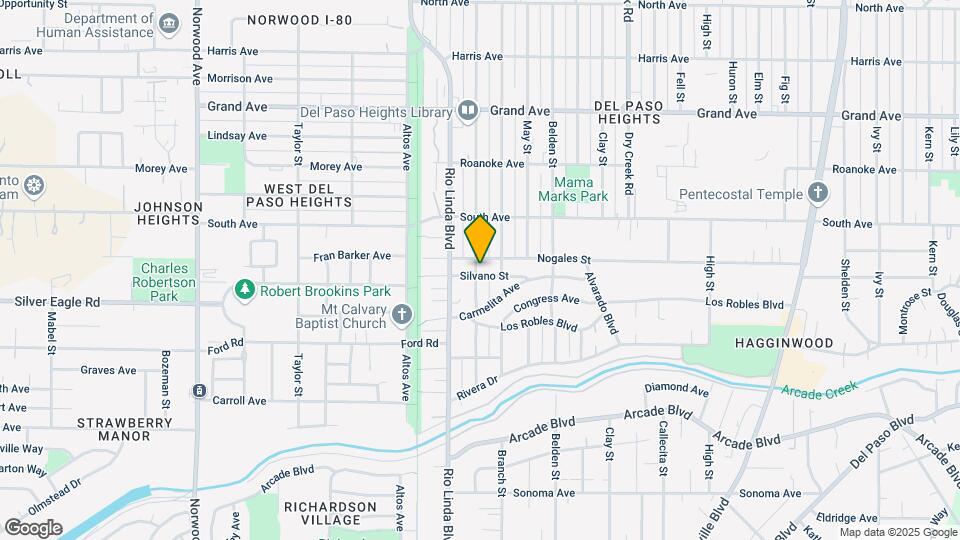 3440 Cypress St Map and Location Details