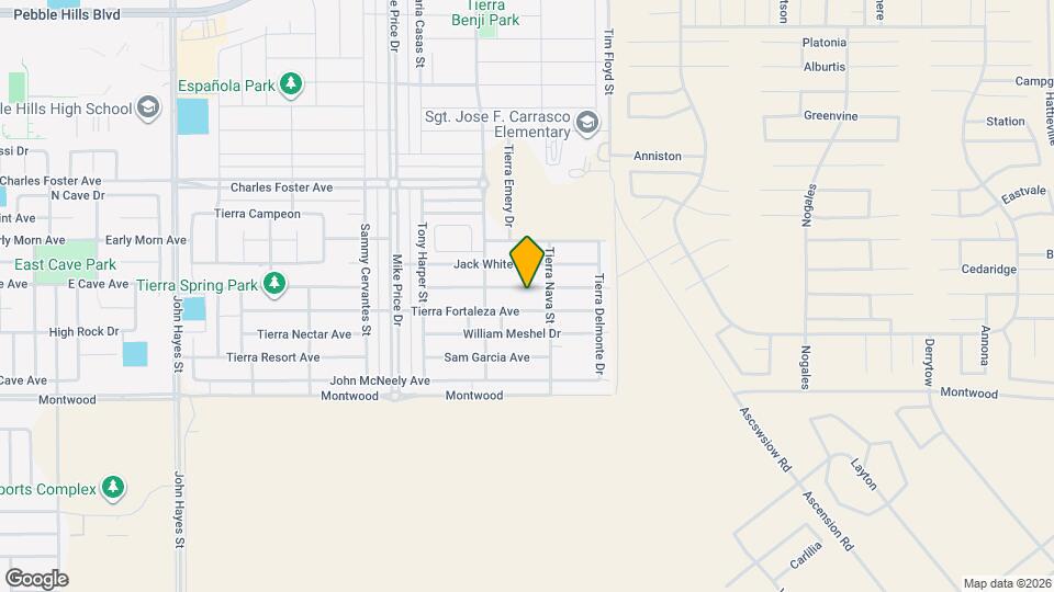 14836 Mike a Mendoza Ave Map and Location Details