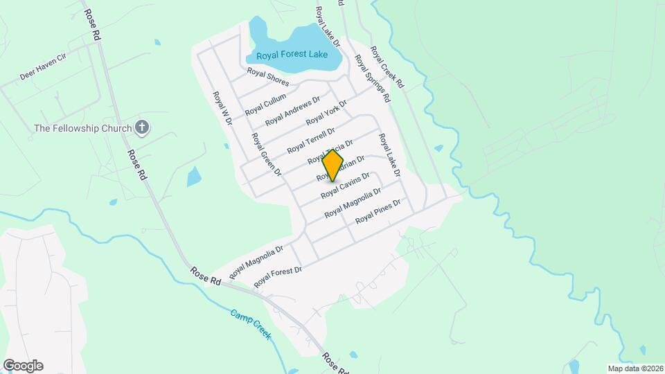 10635 Royal Cavins Dr Map and Location Details