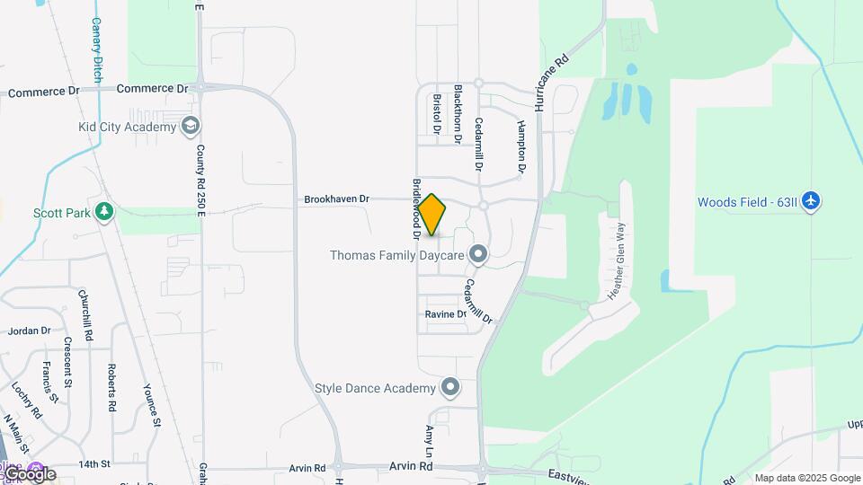 2142 Olympia Dr Map and Location Details