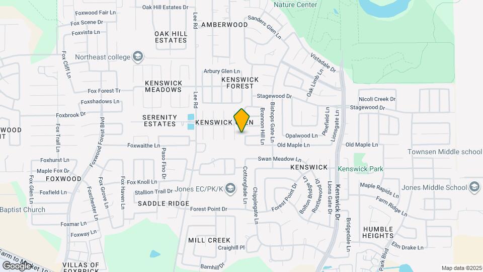 20931 Gastonbury Ln Map and Location Details