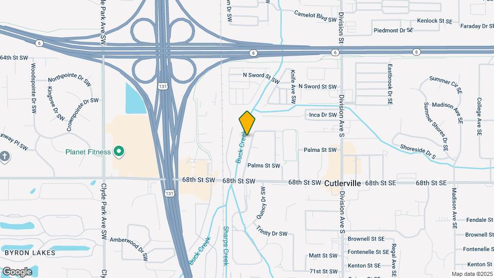 6643 Buck Creek Ave SW Map and Location Details