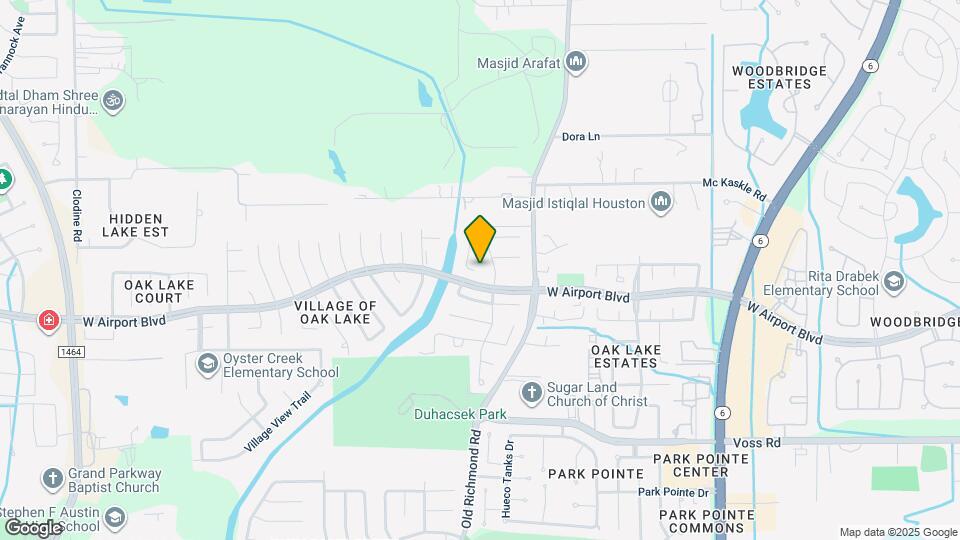 16655 Broadoak Grove Ln Map and Location Details