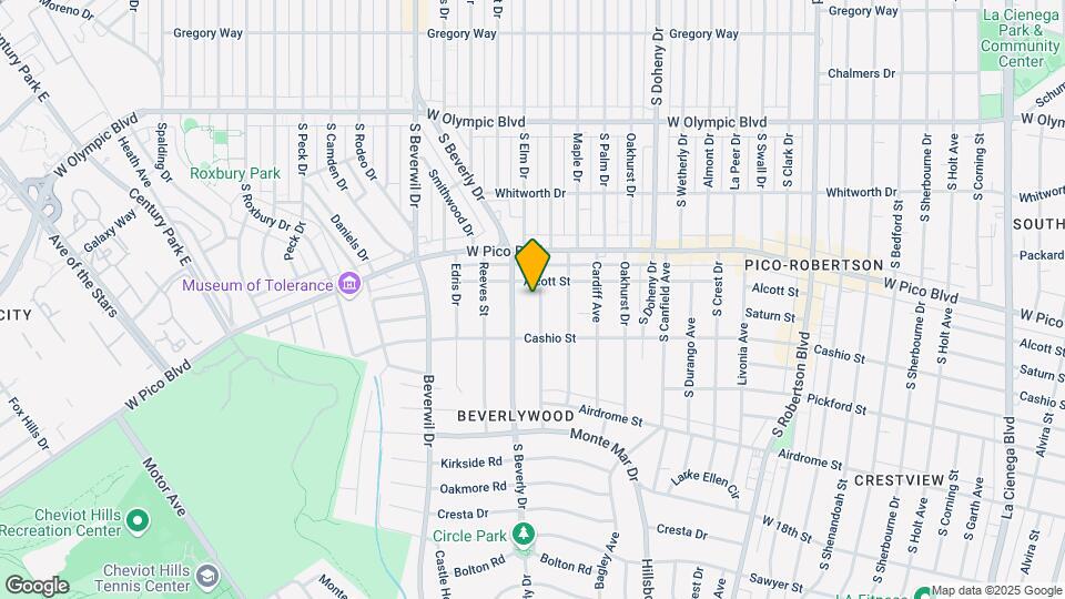 1449 Rexford Dr Map and Location Details