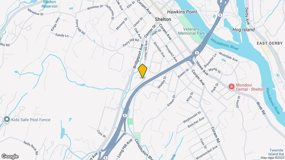 137 Long Hill Ave Mapa y Detalles de la Ubicación