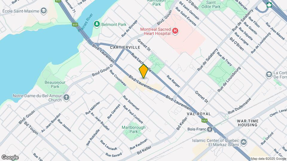 6060 Émile-Nelligan Map and Location Details