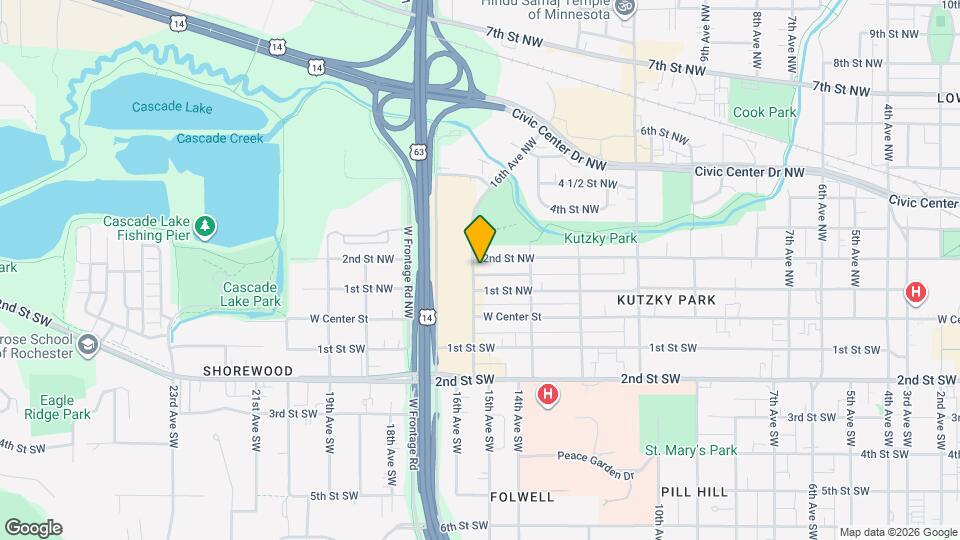 116 16th Ave NW Map and Location Details