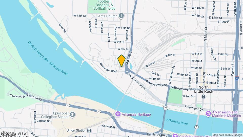 310 Parker St, Unit B Map and Location Details