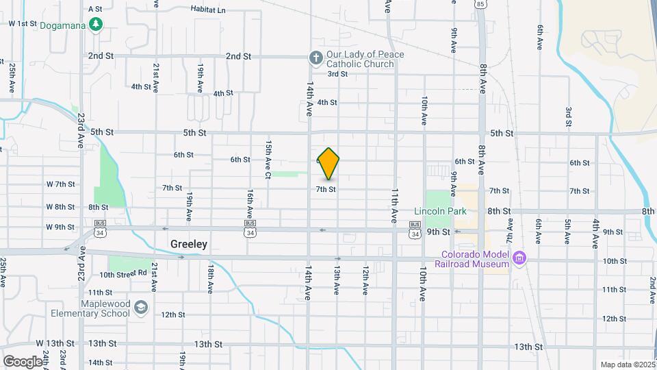 1309 7th St Map and Location Details