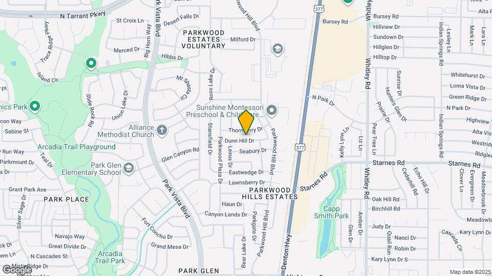 5541 Dunn Hill Dr Map and Location Details