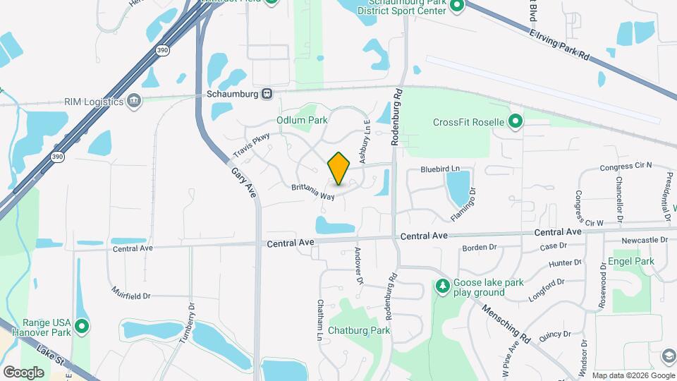 1436 Brittania Way Map and Location Details