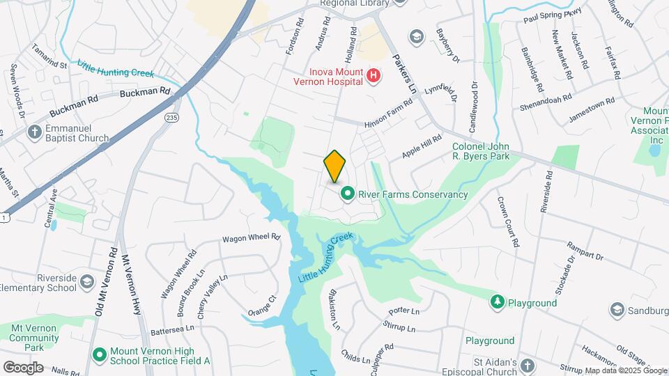 8259 Cedar Landing Ct Map and Location Details