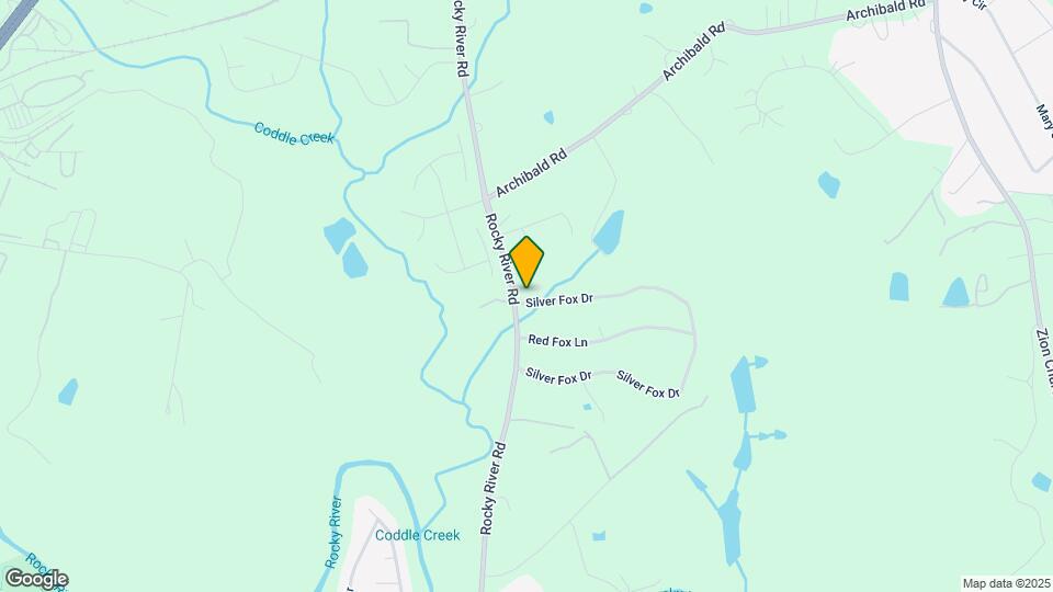 5994 Rocky River Rd Map and Location Details